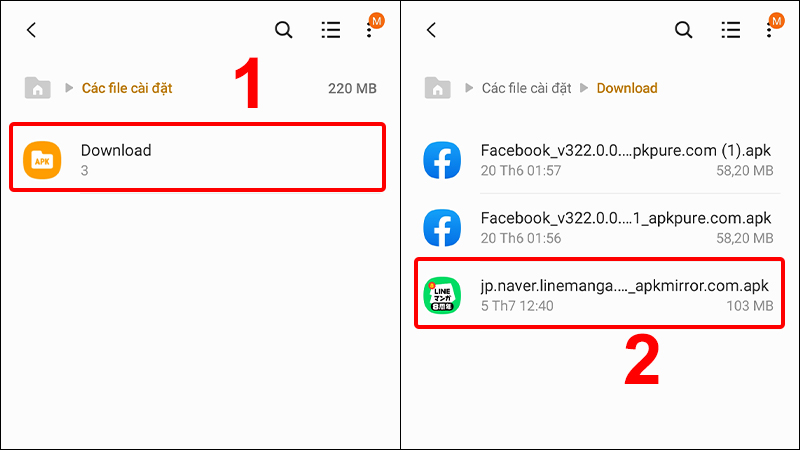 cach cai file apk tren android